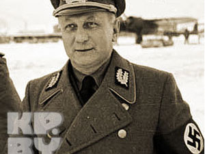 Вильгельм Кубе. 1943 год. Снимок сделан в Минске.