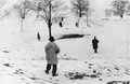 Венгрия, 1956. Отряды самообороны на границе Венгрии ожидают появления советских воинских частей. Венгрия, 1956. Отряды самообороны на границе Венгрии ожидают появления советских воинских частей.