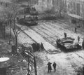 Будапешт, 1956. Подбитые и захваченные советские танки. Будапешт, 1956. Подбитые и захваченные советские танки.